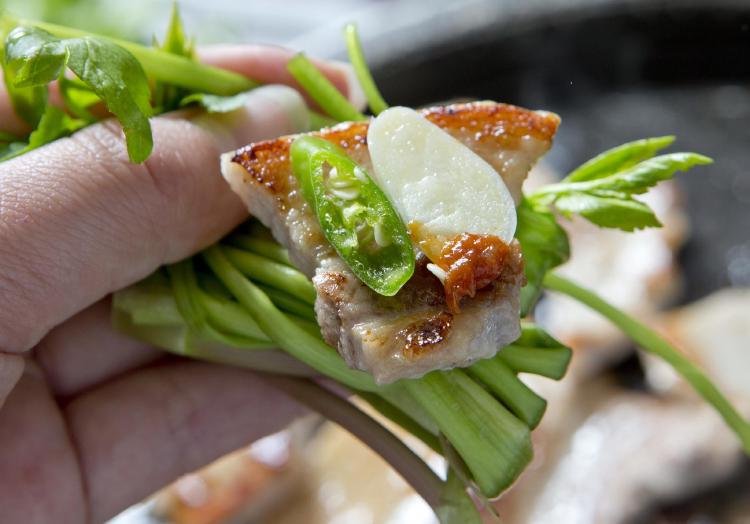 청도 미나리삼겹살 내돈내산, 웨이팅 포기하고 다시 간 이유