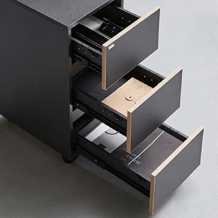 데스커 책상 서랍 빼는법, 1분만에 끝! 레일 핀 뽑는 꿀팁 대공개