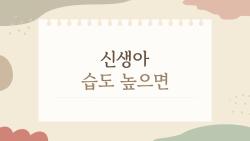 신생아 습도 높으면 땀띠 폭발? 초보엄마 후회 1위