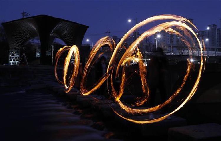 쥐불놀이 체험, 겨울밤 불꽃이 소름 돋게 예쁜 이유